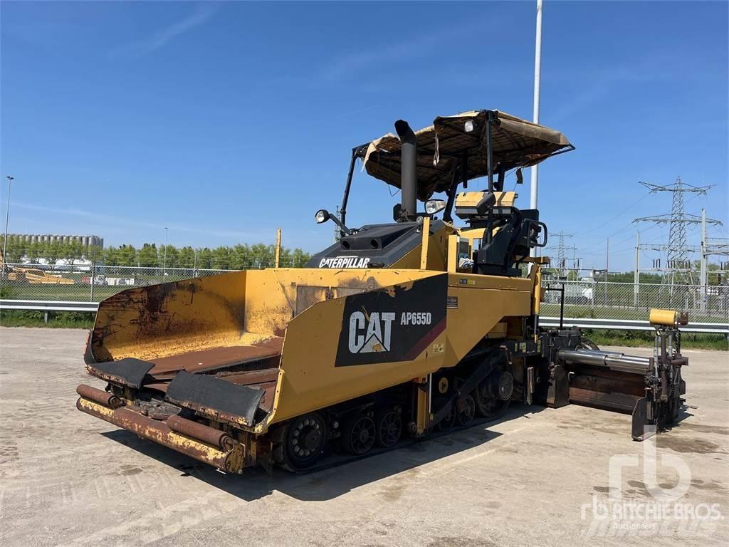 CAT AP655D Επίστρωση ασφάλτου