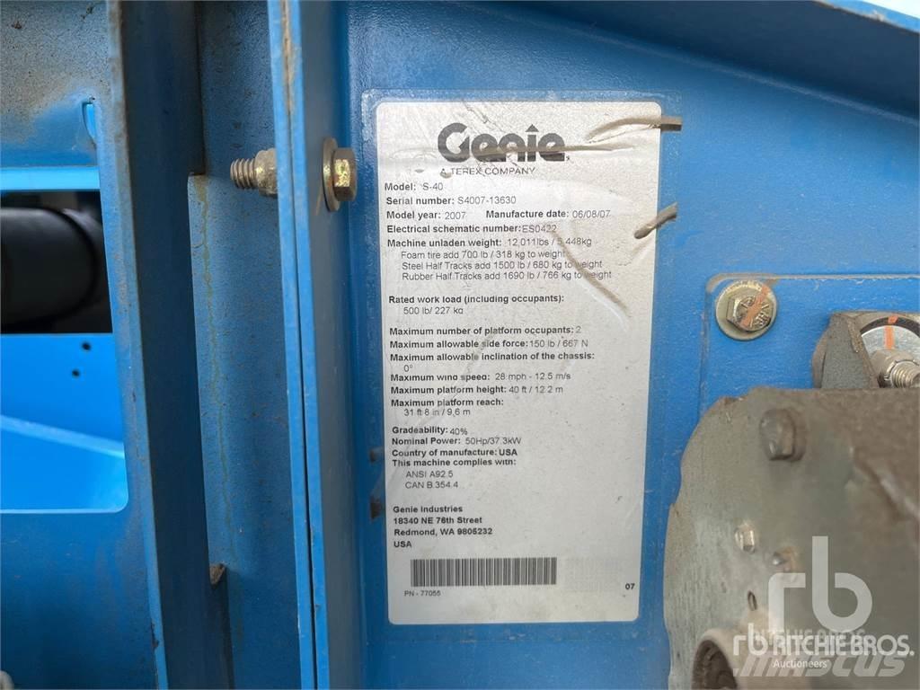 Genie S40 Ανυψωτήρες με αρθρωτό βραχίονα