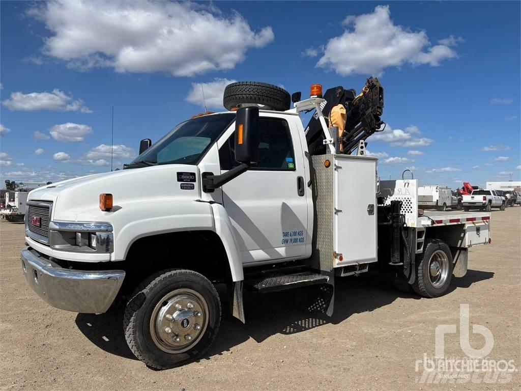 GMC C5500 Φορτηγά με Γερανό