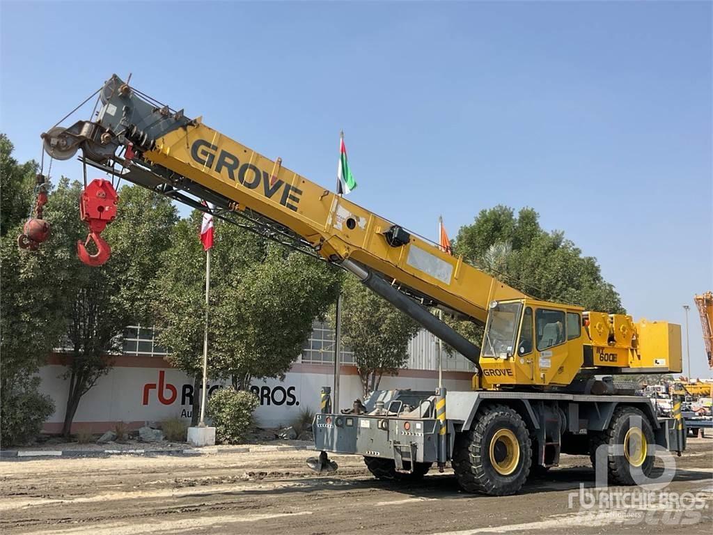 Grove RT600E Γερανοί ανώμαλου εδάφους
