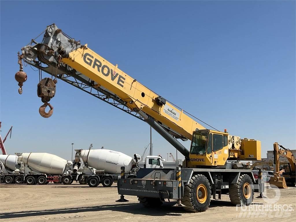 Grove RT600E Γερανοί ανώμαλου εδάφους