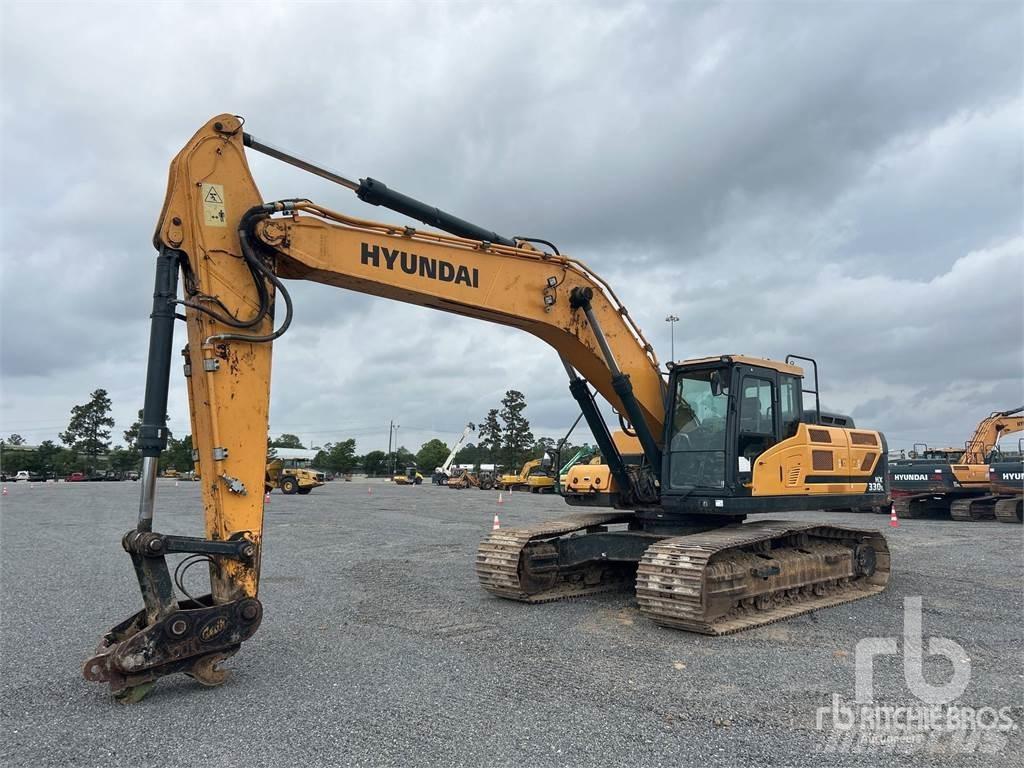 Hyundai HX330L Εκσκαφείς με ερπύστριες