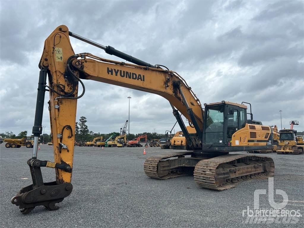 Hyundai HX330L Εκσκαφείς με ερπύστριες