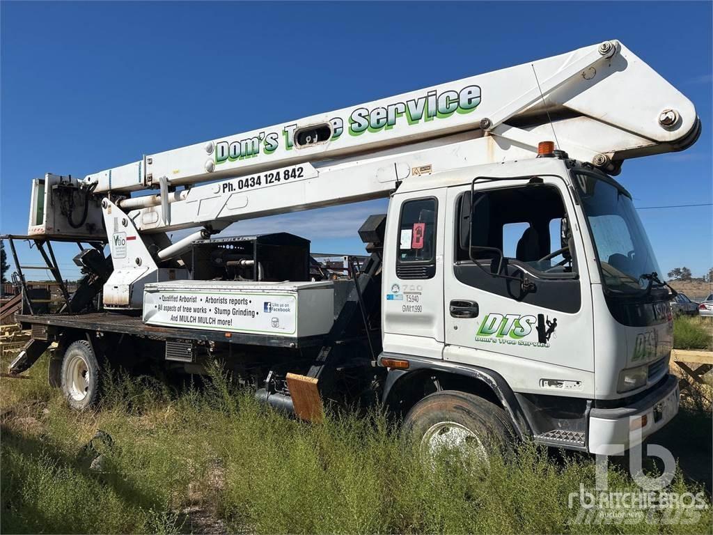 Isuzu FSR700A Εναέριες πλατφόρμες τοποθετημένες σε ρυμούλκα