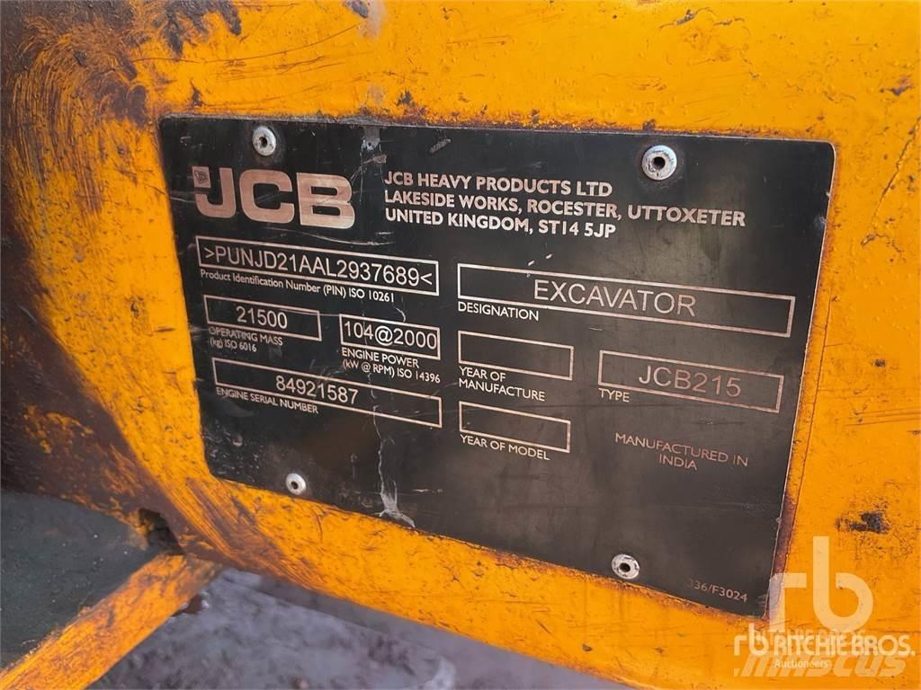 JCB 215LC Εκσκαφείς με ερπύστριες