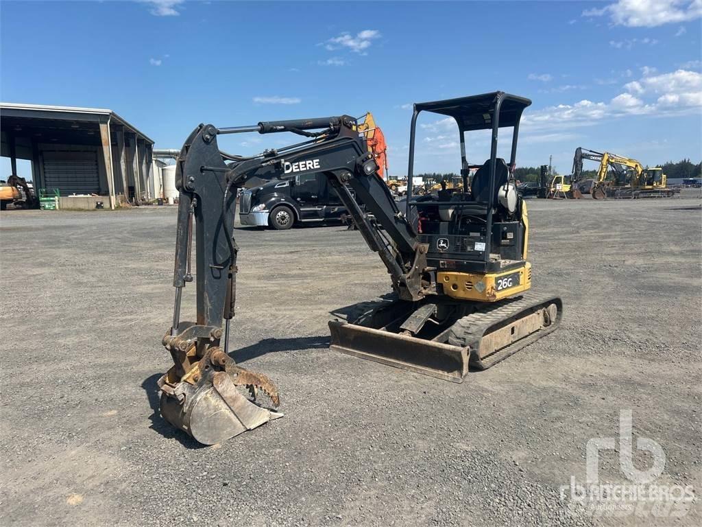 John Deere 26G Εκσκαφάκι (διαβολάκι) < 7t