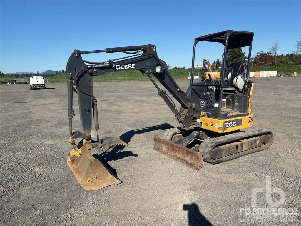 John Deere 26G Εκσκαφάκι (διαβολάκι) < 7t