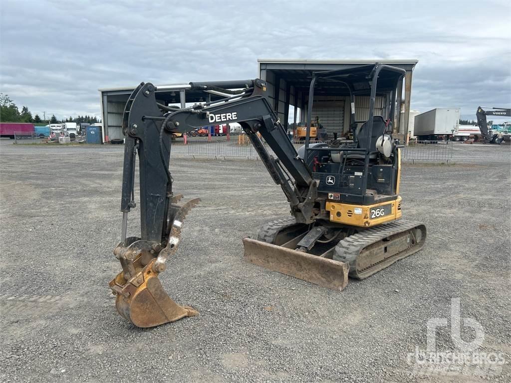 John Deere 26G Εκσκαφάκι (διαβολάκι) < 7t