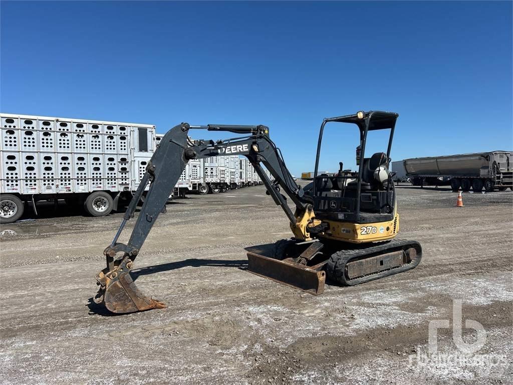 John Deere 27D Εκσκαφάκι (διαβολάκι) < 7t