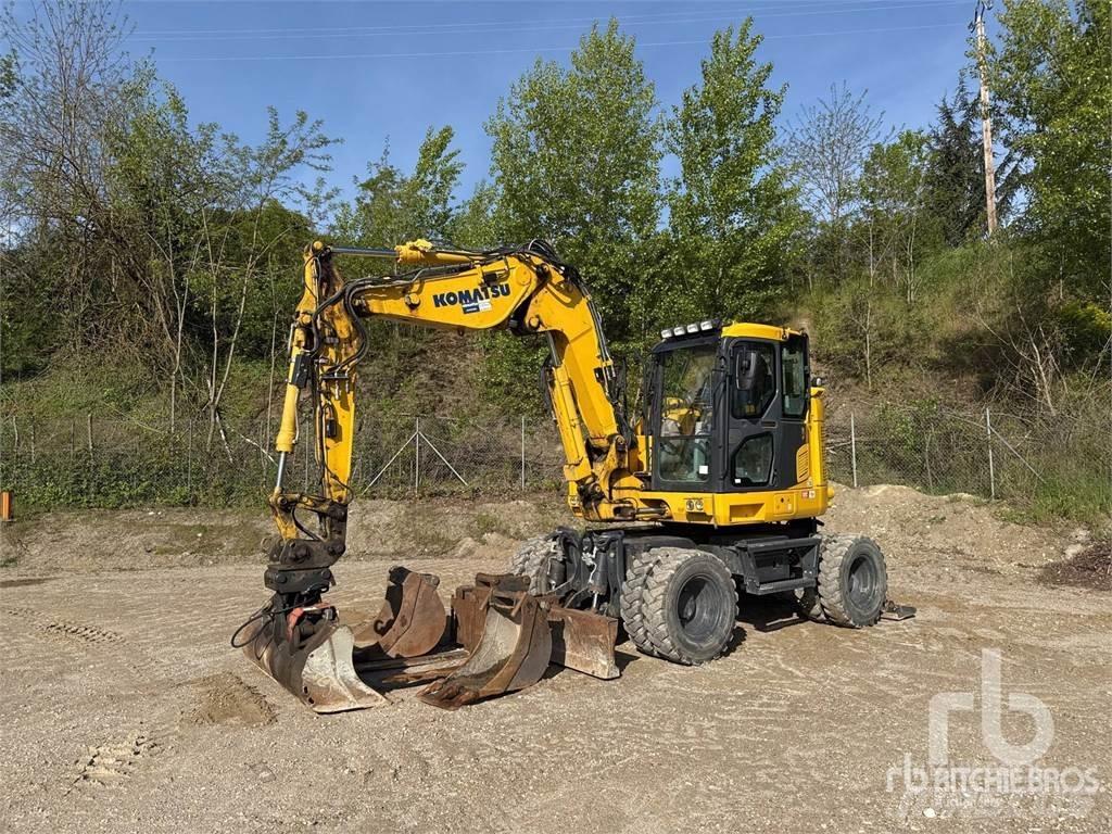 Komatsu PW118MR Εκσκαφείς με τροχούς - λάστιχα