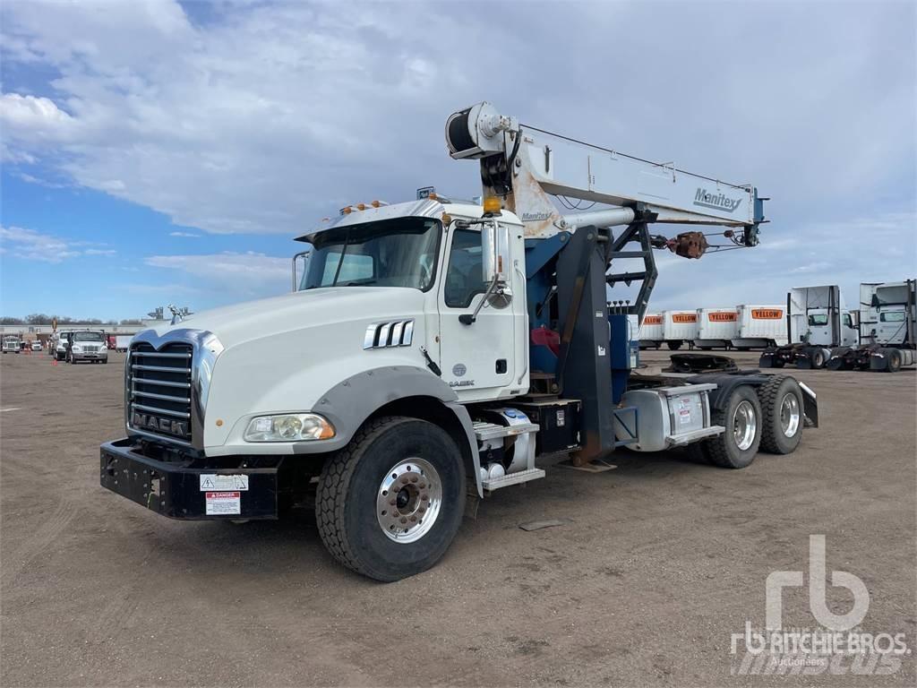 Mack GU813 Φορτηγά με Γερανό