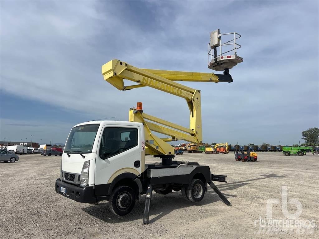 Nissan CABSTAR Εναέριες πλατφόρμες τοποθετημένες σε ρυμούλκα