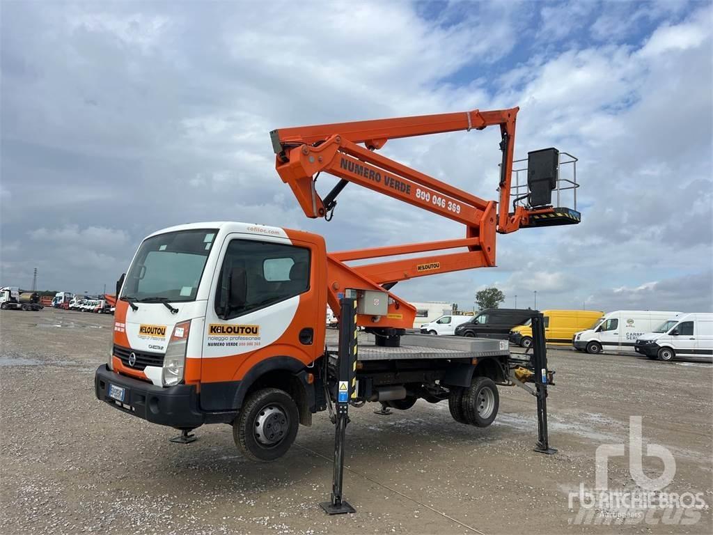 Nissan CABSTAR Εναέριες πλατφόρμες τοποθετημένες σε ρυμούλκα