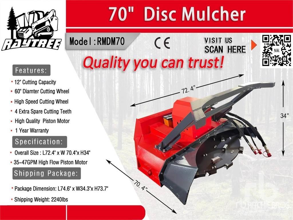  RAYTREE RMDM70 Καταστροφέας κλαδιών