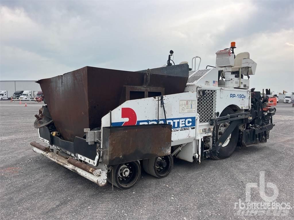 Roadtec RP190E Επίστρωση ασφάλτου