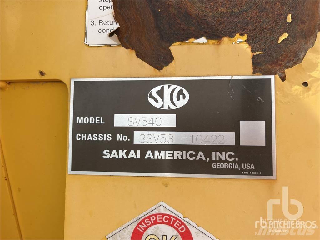 Sakai SV540 Κύλινδροι συμπίεσης εδάφους