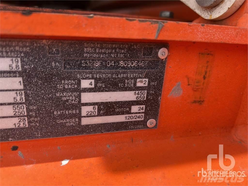 Snorkel S3219E Ανυψωτήρες ψαλιδωτής άρθρωσης