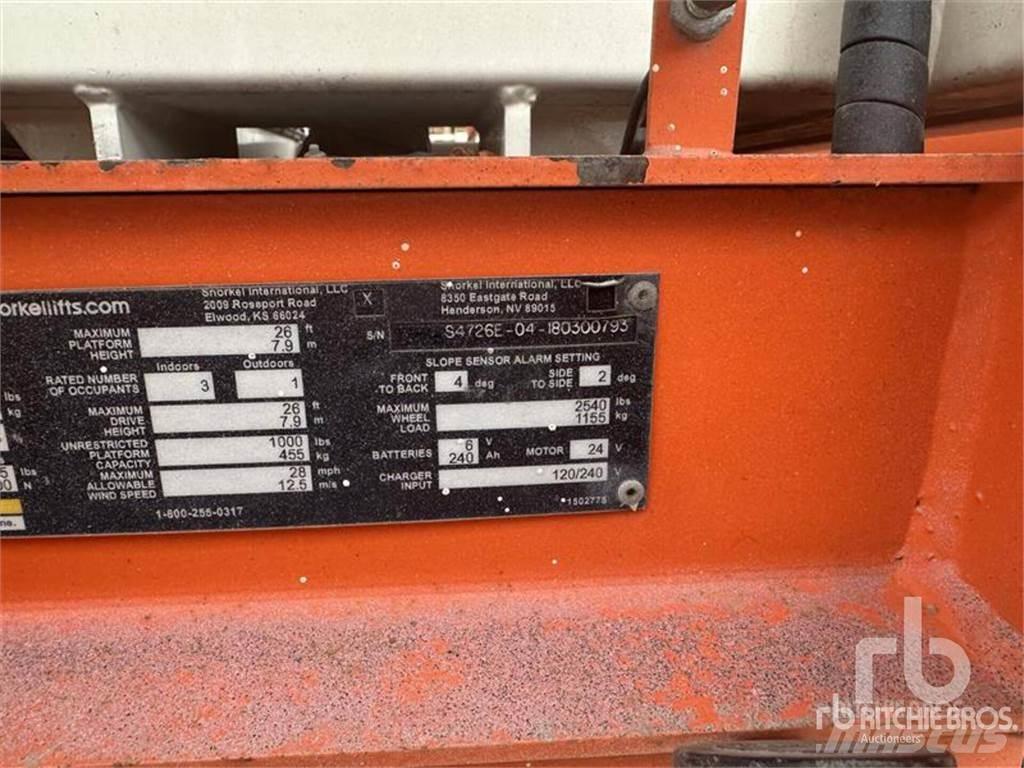 Snorkel S4726E Ανυψωτήρες ψαλιδωτής άρθρωσης