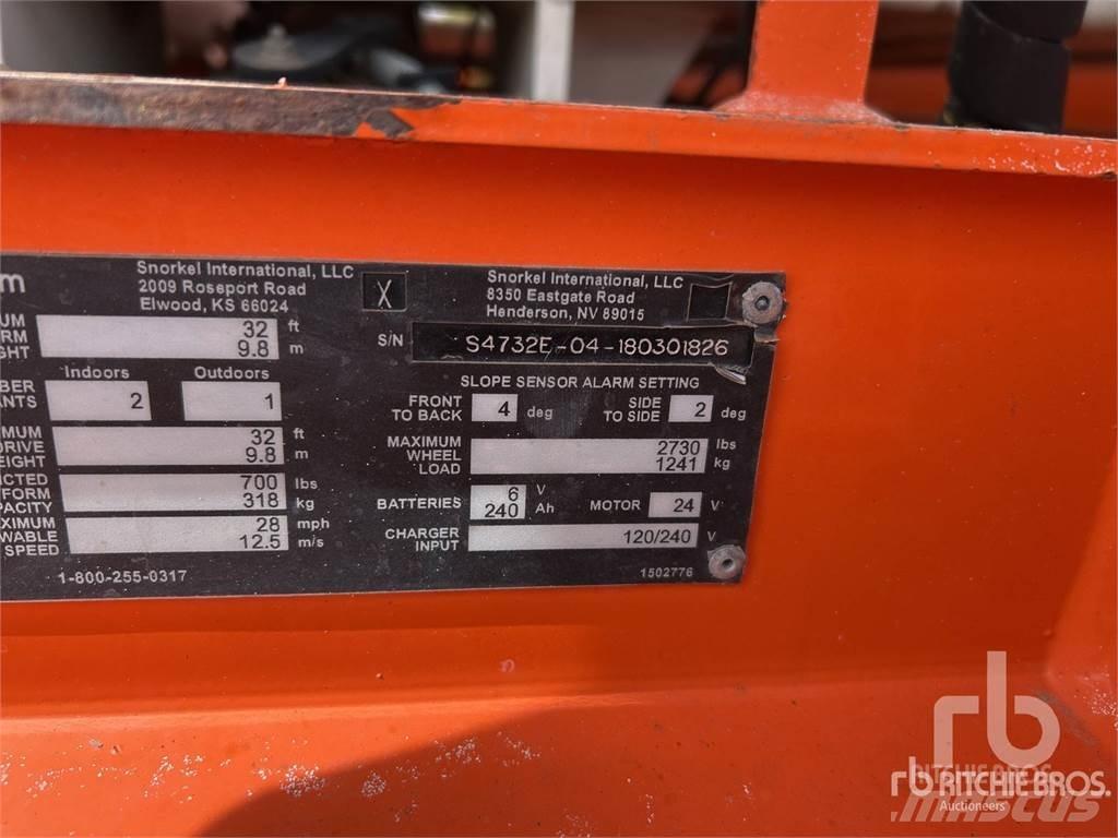 Snorkel S4732E Ανυψωτήρες ψαλιδωτής άρθρωσης
