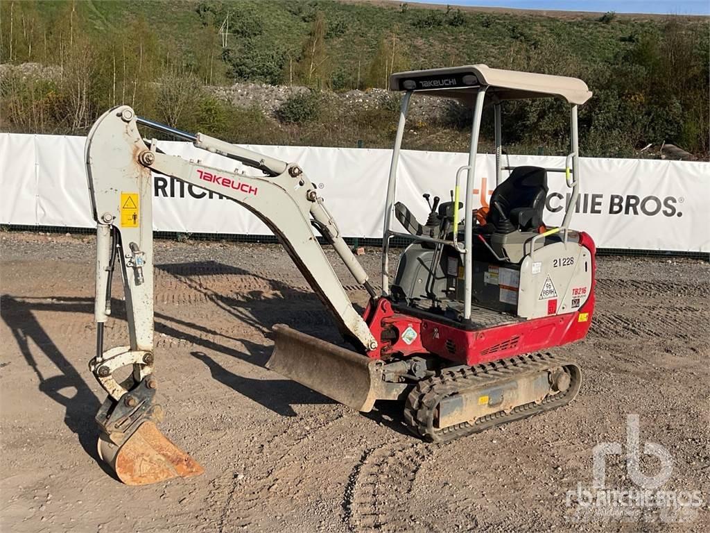 Takeuchi TB216 Εκσκαφάκι (διαβολάκι) < 7t
