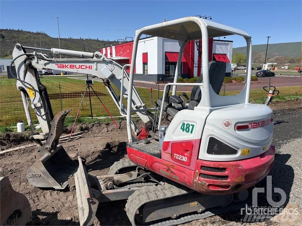 Takeuchi TB230 Εκσκαφάκι (διαβολάκι) < 7t
