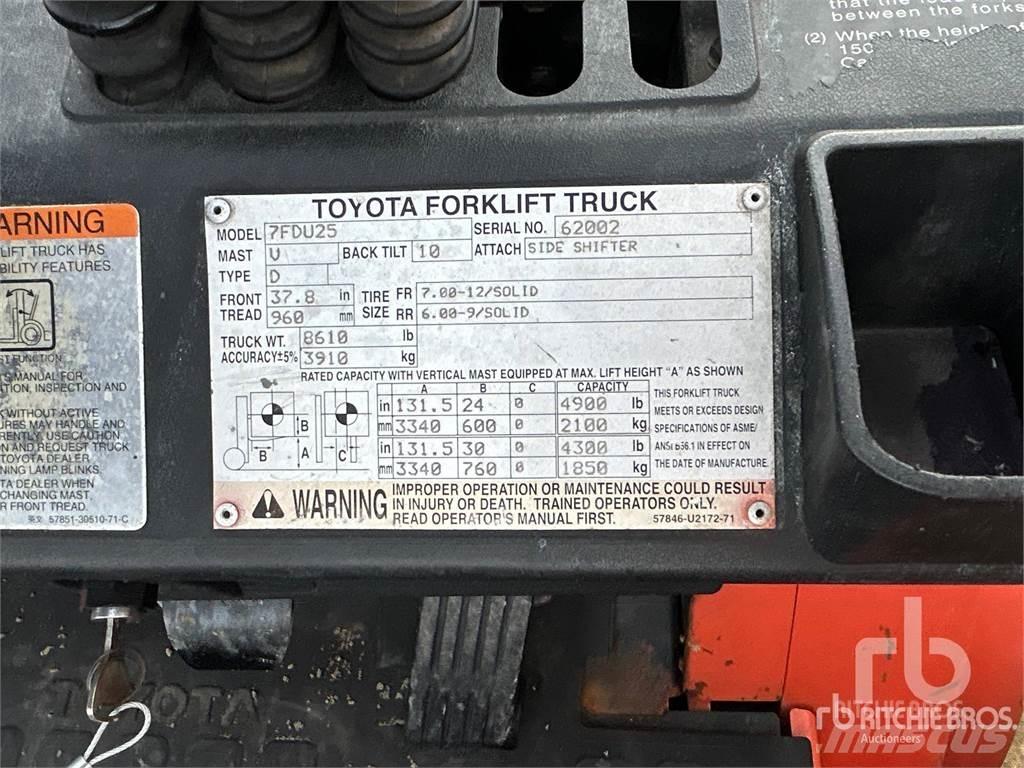 Toyota 7FDU25 Πετρελαιοκίνητα Κλαρκ