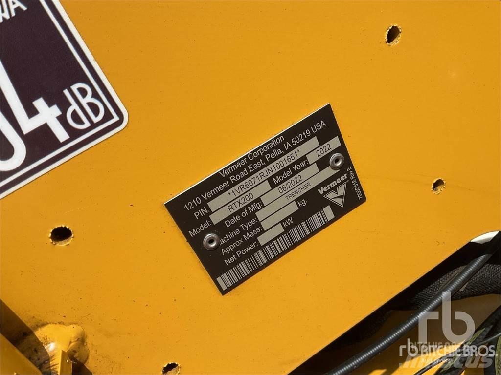 Vermeer RTX200 Εκσκαφέας χανδάκων