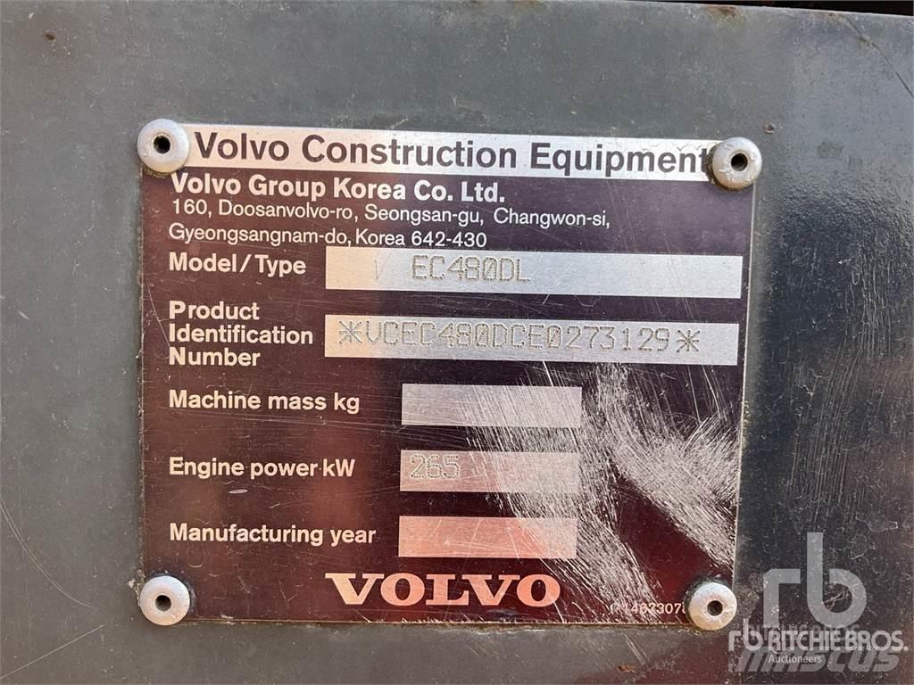 Volvo EC480DL Εκσκαφείς με ερπύστριες