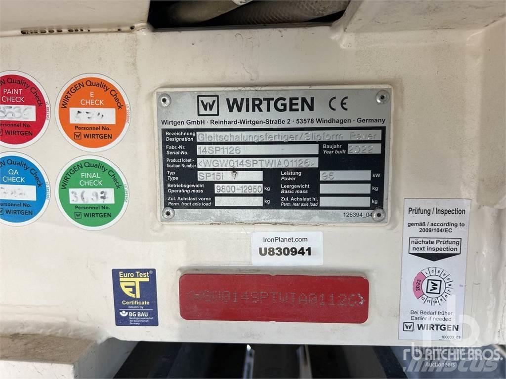 Wirtgen SP15I Οδοστρωτήρες σκυροδέματος