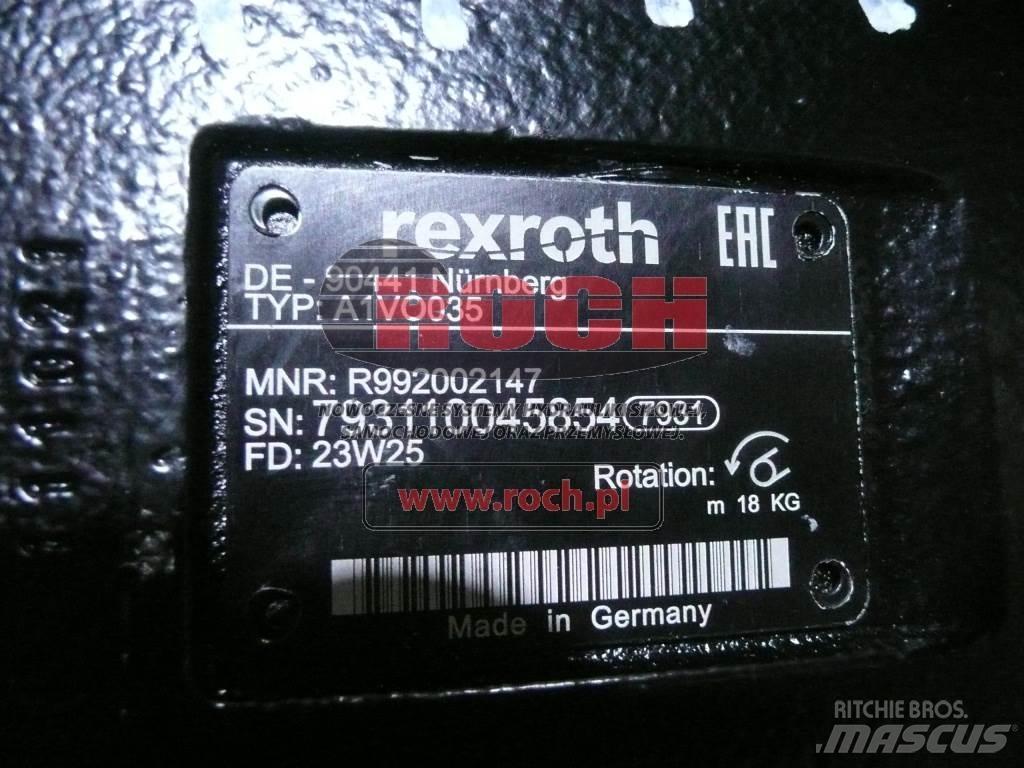 Rexroth L A1VO035 Υδραυλικά