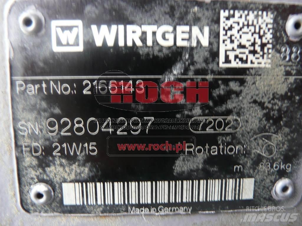 Wirtgen 2166143 Υδραυλικά