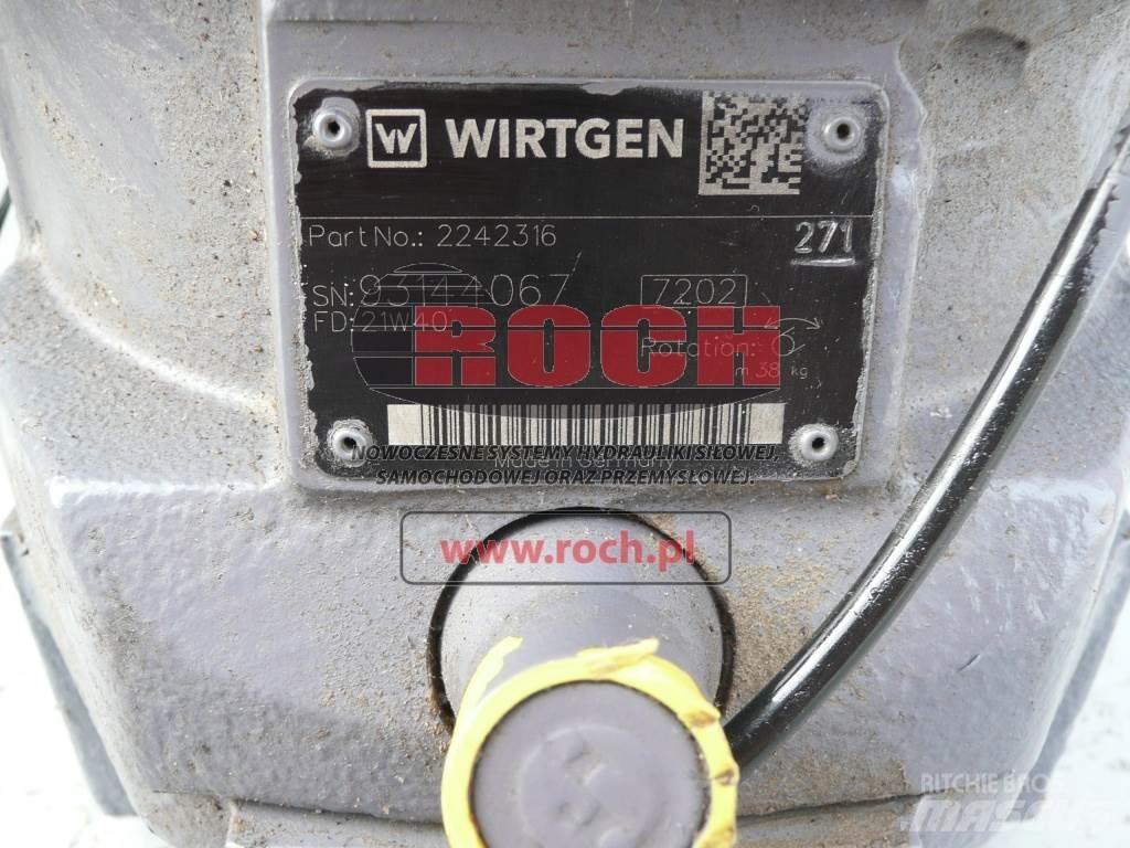 Wirtgen 2242316 Κινητήρες