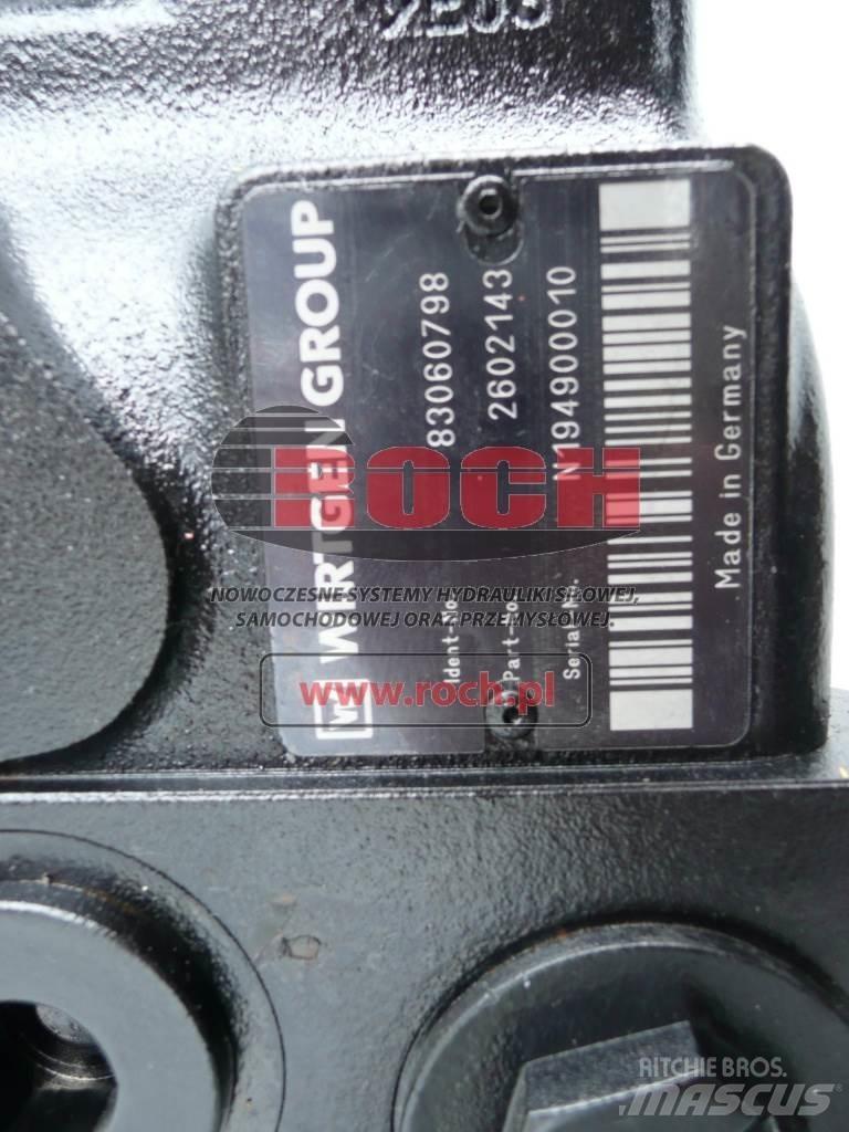 Wirtgen 2602143 83060798 Υδραυλικά