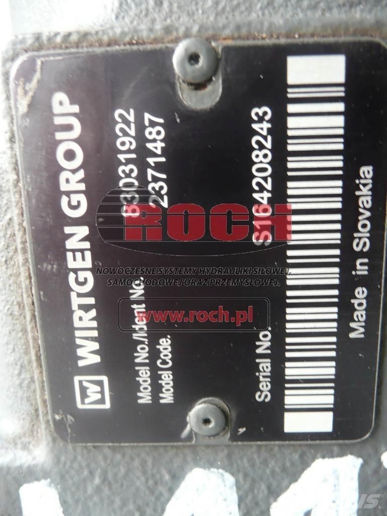 Wirtgen 83031922 2371487 Υδραυλικά
