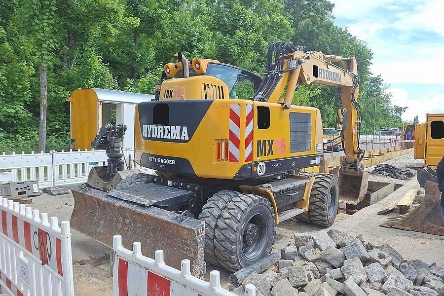 Hydrema MX 15 Εκσκαφείς με τροχούς - λάστιχα