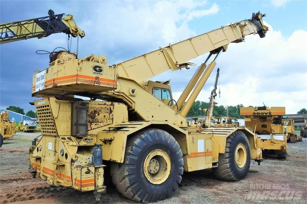 Grove RT740 Γερανοί ανώμαλου εδάφους