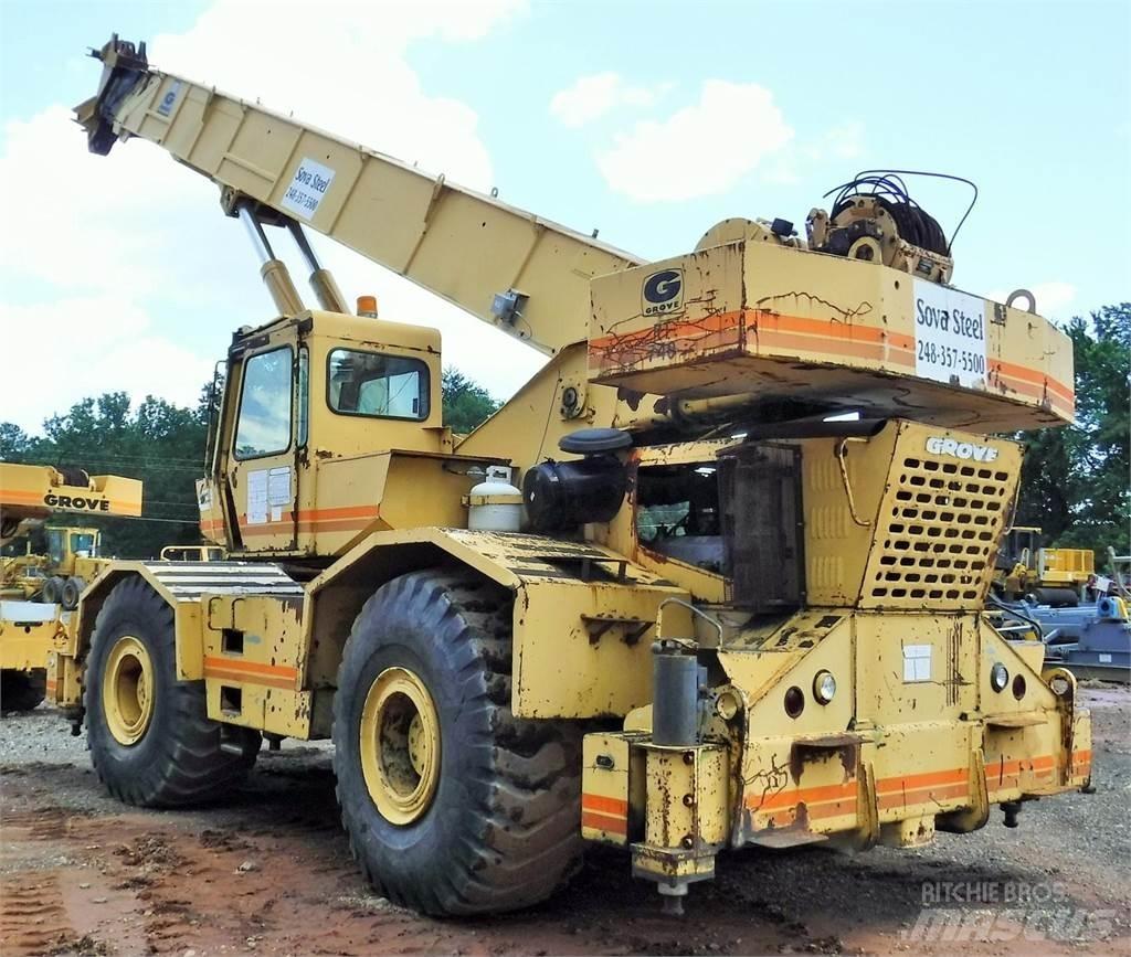 Grove RT740 Γερανοί ανώμαλου εδάφους