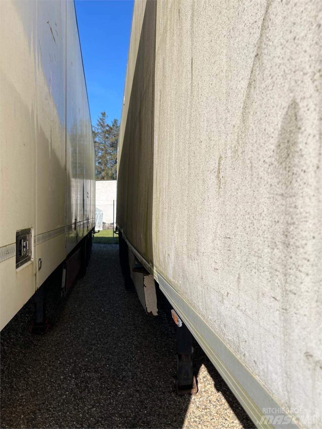Krone 13,6 mtr boks Ημιρυμούλκες κόφα