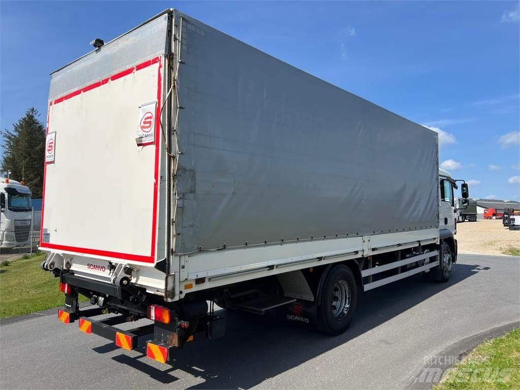 MAN TGM 18-340 BL Φορτηγά Καρότσα - Κουρτίνα