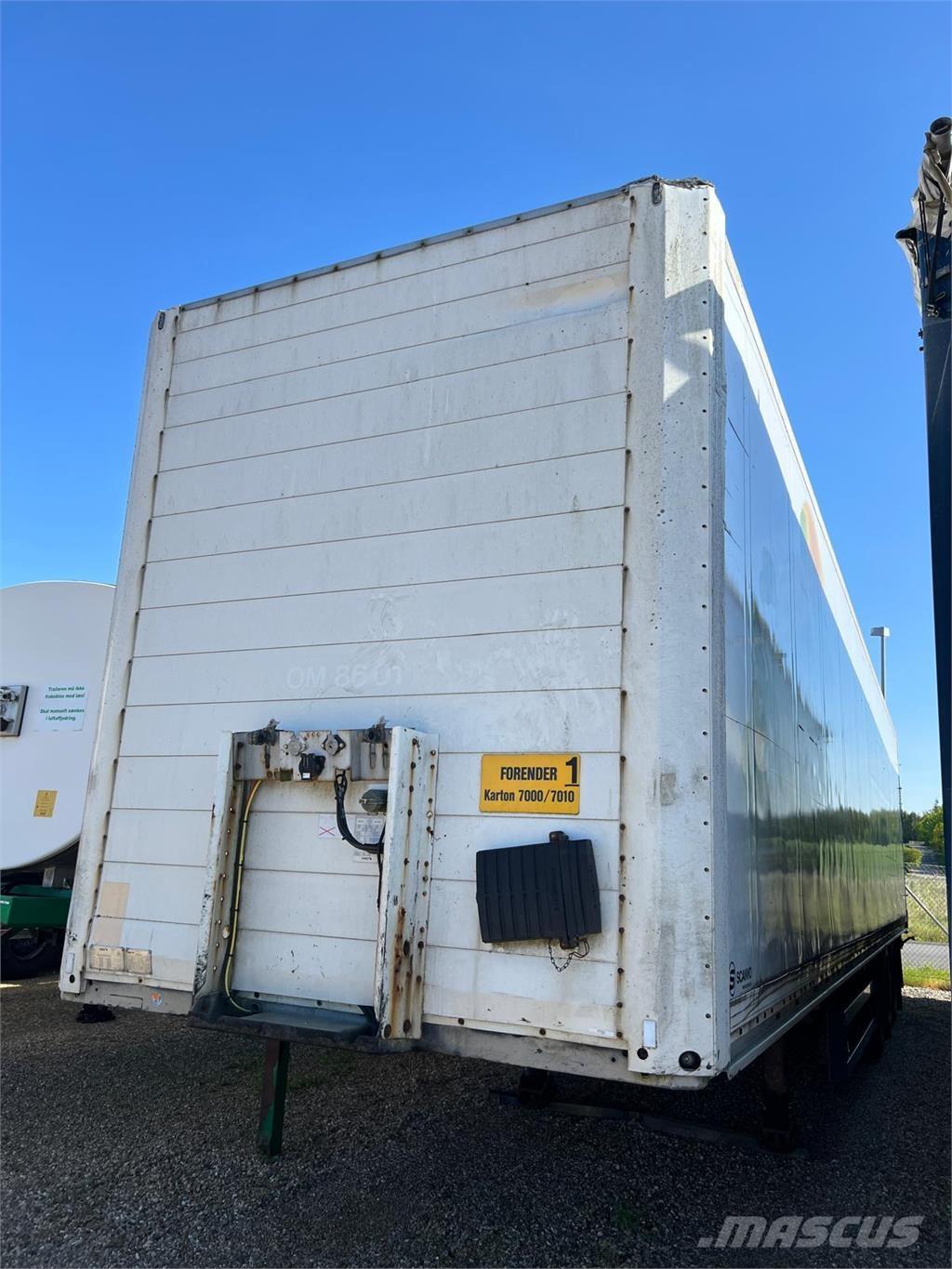 Schmitz 13,6 mtr boks Ημιρυμούλκες κόφα