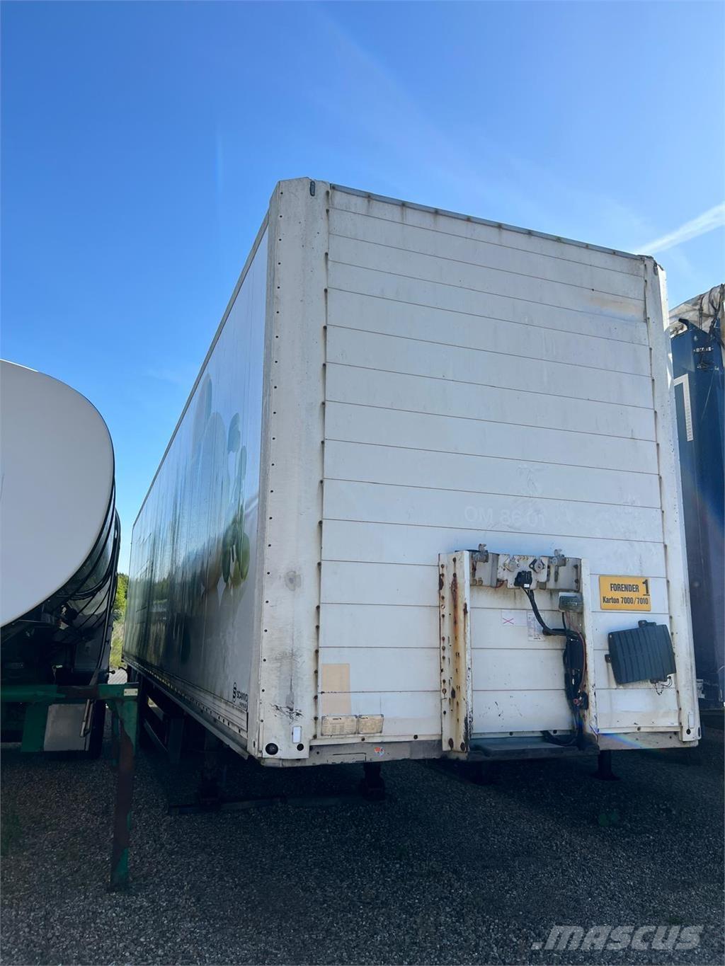 Schmitz 13,6 mtr boks Ημιρυμούλκες κόφα