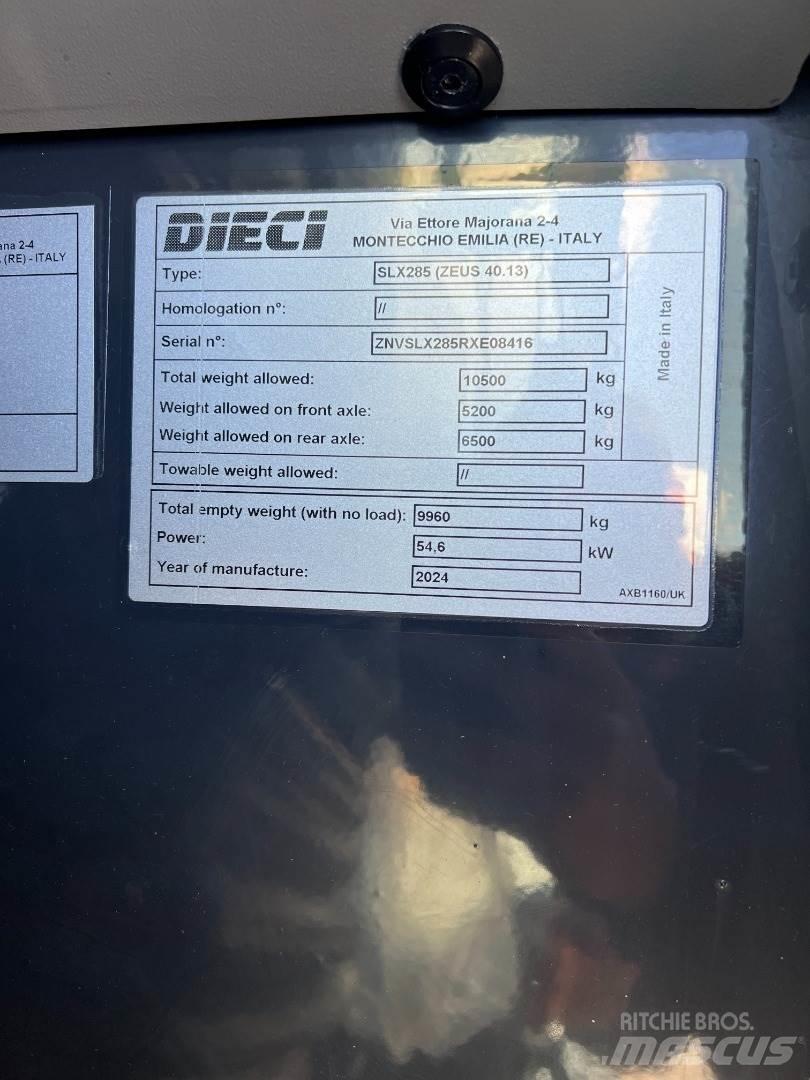 Dieci 40.13 Άλλες ανυψωτικές μηχανές