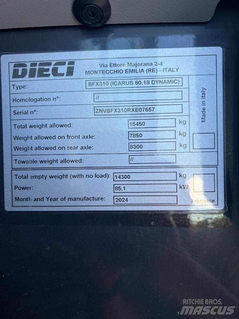 Dieci 60.18 Άλλες ανυψωτικές μηχανές