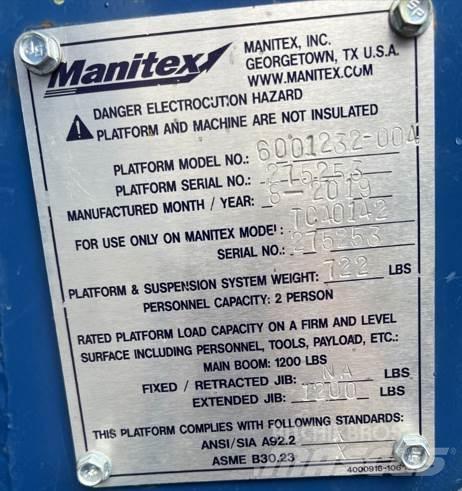 Manitex  Εξαρτήματα και εξοπλισμός για γερανούς