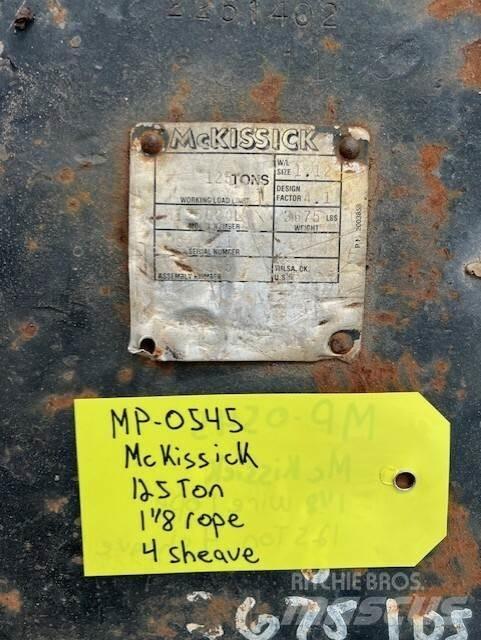  McKissick Εξαρτήματα και εξοπλισμός για γερανούς
