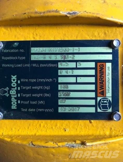  RopeBlock Εξαρτήματα και εξοπλισμός για γερανούς