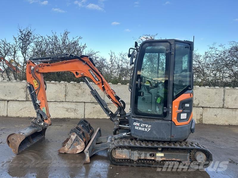 Doosan DX27 Εκσκαφείς με ερπύστριες