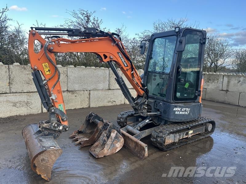 Doosan DX27 Εκσκαφείς με ερπύστριες