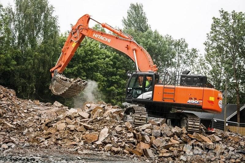 Hitachi ZX490 Εκσκαφείς με ερπύστριες
