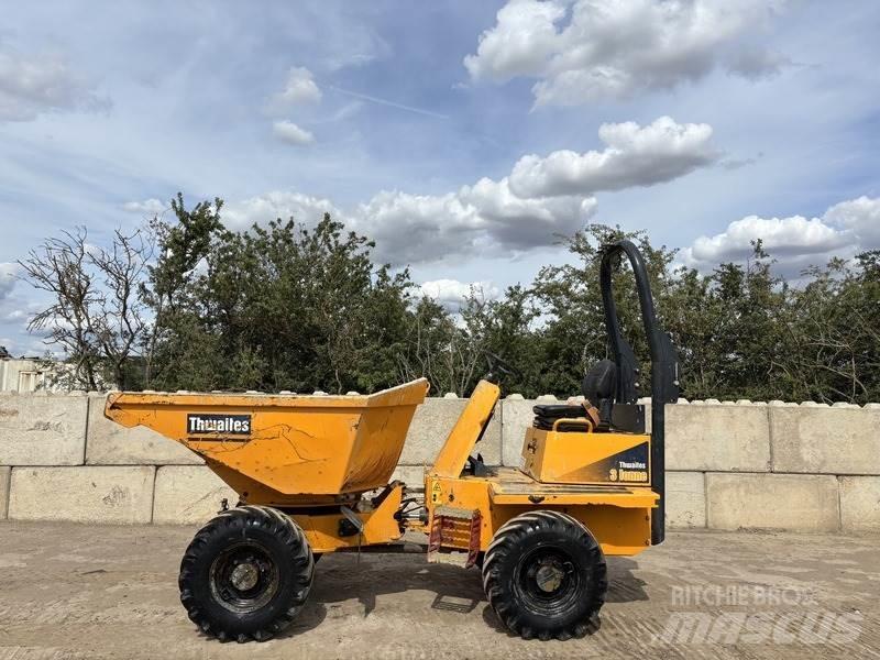 Thwaites 3 Ton Swivel Dumpers εργοταξίου